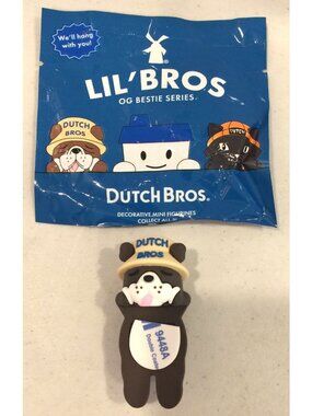 Dutch Brothers LIL' BROS OG Bestie Series Bulldog Character